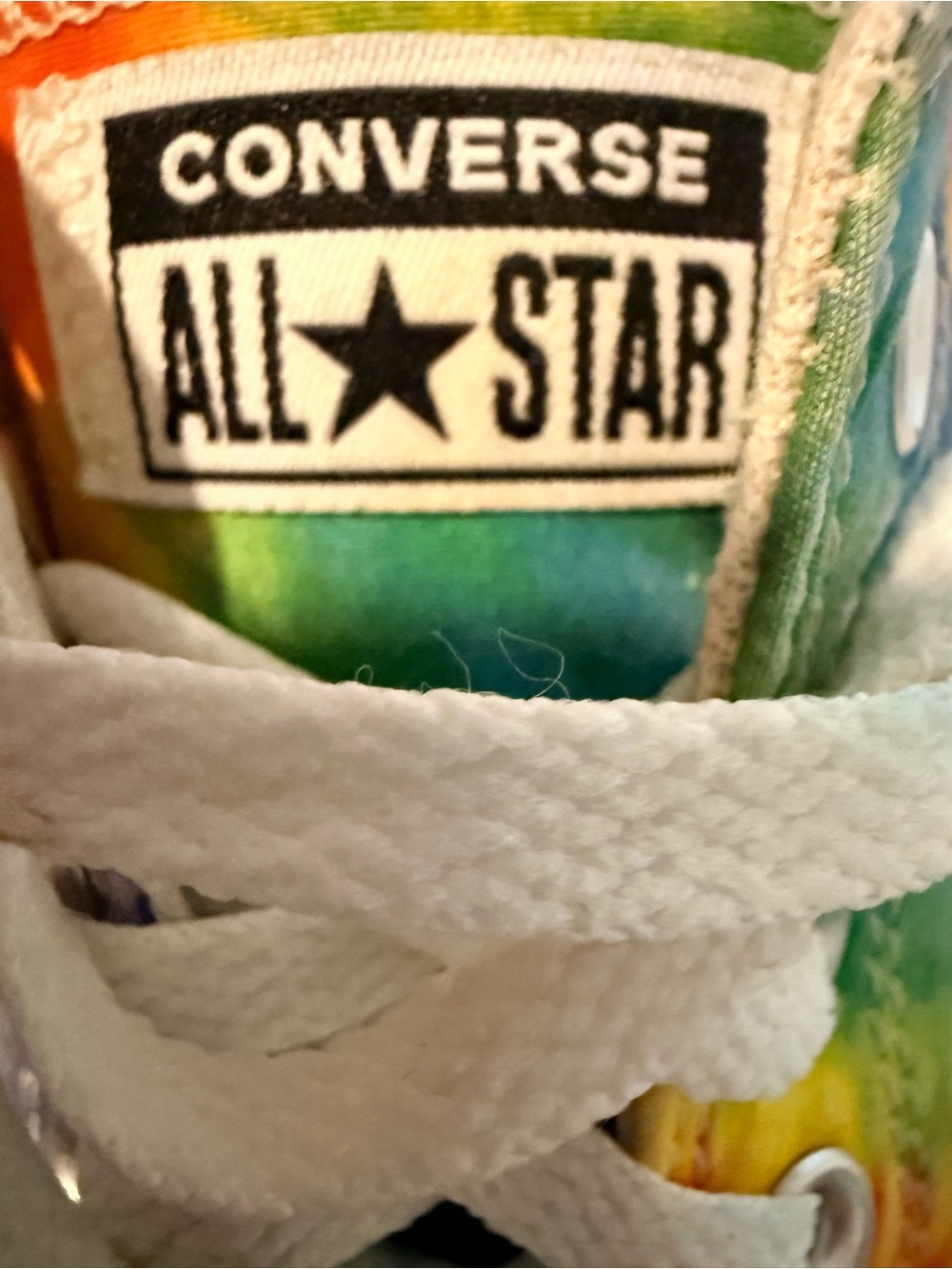 Converse All-Star Tie-Dye Low Top Sneakers - Rainbow - Picture 7 of 10